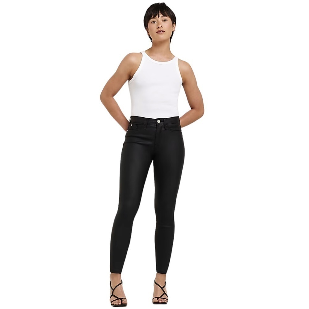 River Island Molly Midrise Coated Jegging - Picture 16 of 16